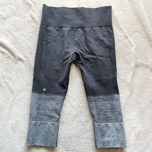 Lululemon seamless street crop legging
